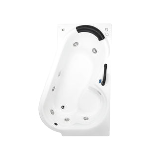 TINA EDITION MILENIUM PALADIUM CON HIDROMASAJE Y FALDON FRONTAL AQUASPA (1.72*1.15 MTS)