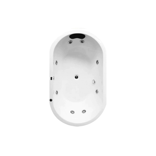 TINA OVAL LINEA AQUASPA CON/SIN HIDROMASAJE (1.84*1.08 MTS)