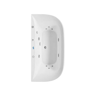 70-01 TINA EDITION AQUASPA CON HIDROMASAJE CON/SIN FALDON (1.45*0.90 MTS)