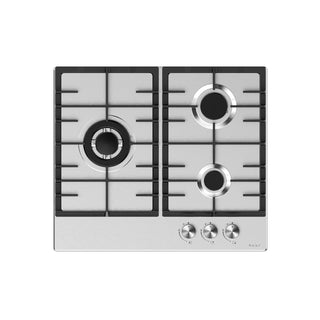 PARGA3AI NUUR PARRILLA DE GAS EMPOTRABLE 3 QUEMADORES