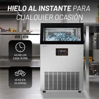 HIEL45K MÁQUINA DE HIELO 45KG