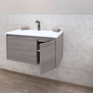 MARBELLA 80 LAUREL GRIS 80*2.5*46 CM GABINETE DE BAÑO CASTEL