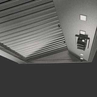 F6PH48DS1 CAMPANA PRO DE PARED 48’’ SOFIA PRO HOOD CAMPANA A MURO ITALIANA FULGOR Milano