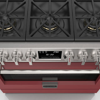 F6PDF366S1 36” DUAL FUEL PRO RANGE ESTUFA DE EMPOTRE ITALIANA FULGOR Milano