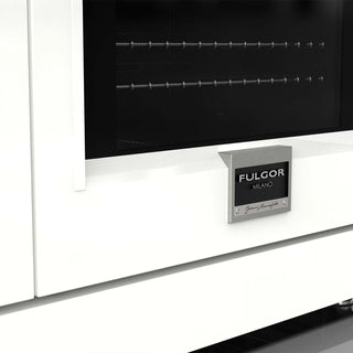 F6PDF486GS1 48” PALLADIO WHITE DUAL FUEL PRO RANGE GAMA SOFIA PRO ESTUFA DE EMPOTRE ITALIANA FULGOR Milano