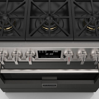 F6PDF366S1 36” DUAL FUEL PRO RANGE ESTUFA DE EMPOTRE ITALIANA FULGOR Milano