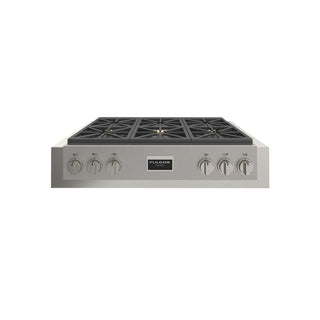 F6GRT366S1 36” PARRILLA DE EMPOTRE PROFUNDO PROFESSIONAL GAS RANGE TOP FULGOR MILANO