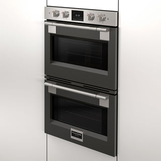 F6PDP30S1 30” RIALTO GREY PROFESSIONAL DOUBLE OVEN HORNO DOBLE ELÉCTRICO FULGOR Milano