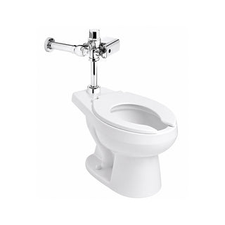 NAO17 FB-3.5 KIT TAZA NAO17 CON ASIENTO Y FLUXÓMETRO FB-110-38-3.5 DE SENSOR DE BATERÍAS SPUD 38 MM 3.5 LPD, CROMO HELVEX