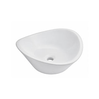 LV CASSINI LAVABO CASSINI DE SOBREPONER SIN REBOSADERO, BLANCO HELVEX