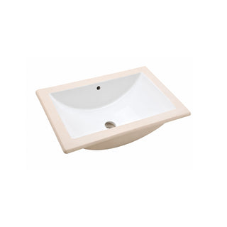 LV MARCUS BC LAVABO MARCUS DE BAJO CUBIERTA CON REBOSADERO BLANCO HELVEX