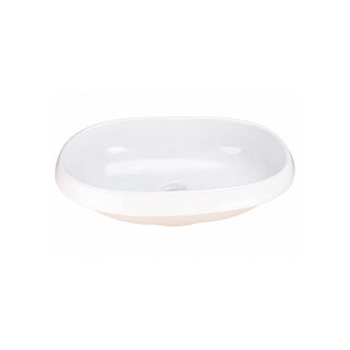 LV ELIPSIS II LAVABO ELIPSIS II DE SOBRECUBIERTA SIN REBOSADERO BLANCO HELVEX