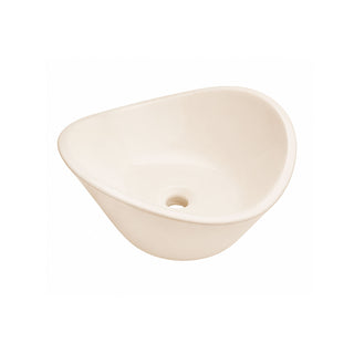LV CASSINI M LAVABO CASSINI DE SOBREPONER SIN REBOSADERO, MARFIL HELVEX