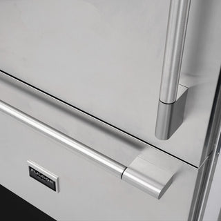 F7PBM36S2-L 36” REFRIGERADOR IZQUIERDO ITALIANO PROFESSIONAL FRIDGE BOTTOM DRAWER LEFT HINGE FULGOR Milano