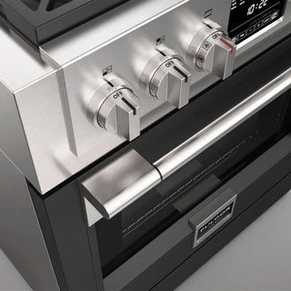 F6PDF304S1 30” DUAL FUEL PRO RANGE GAMA SOFIA PRO ESTUFA DE EMPOTRE ITALIANA FULGOR Milano