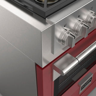 F6PDF304S1 30” DUAL FUEL PRO RANGE GAMA SOFIA PRO ESTUFA DE EMPOTRE ITALIANA FULGOR Milano