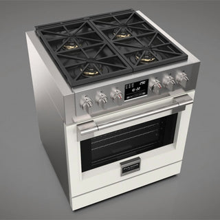 F6PDF304S1 30” DUAL FUEL PRO RANGE GAMA SOFIA PRO ESTUFA DE EMPOTRE ITALIANA FULGOR Milano