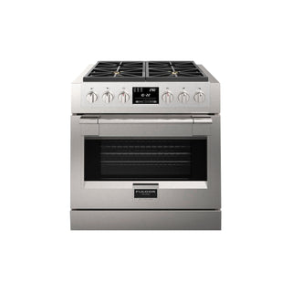 F6PDF304S1 30” DUAL FUEL PRO RANGE GAMA SOFIA PRO ESTUFA DE EMPOTRE ITALIANA FULGOR Milano