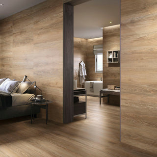 SAVAGE BROWN 20*120 CM (CAJA 1.44 M2) PISO PORCELANICO CASTEL