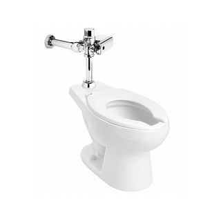 NAO FB-3.5 KIT TAZA NAO CON ASIENTO Y FLUXÓMETRO FB-110-38-3.5 DE SENSOR DE BATERÍAS SPUD 38 MM 3.5 LPD, CROMO HELVEX