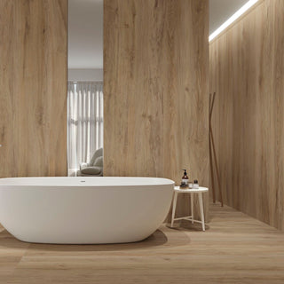 SAVAGE BROWN 20*120 CM (CAJA 1.44 M2) PISO PORCELANICO CASTEL