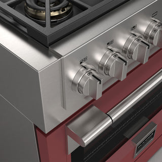 F6PDF366S1 36” DUAL FUEL PRO RANGE ESTUFA DE EMPOTRE ITALIANA FULGOR Milano