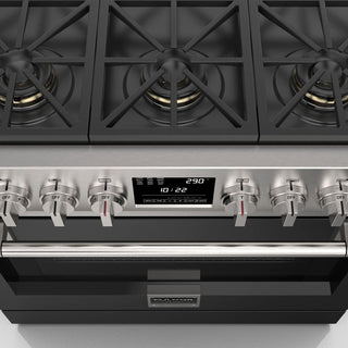 F6PDF366S1 36” DUAL FUEL PRO RANGE ESTUFA DE EMPOTRE ITALIANA FULGOR Milano