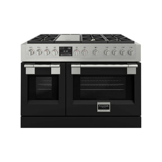F6PDF486GS1 48” BLACK VELVET DUAL FUEL PRO RANGE GAMA SOFIA PRO ESTUFA DE EMPOTRE ITALIANA FULGOR Milano