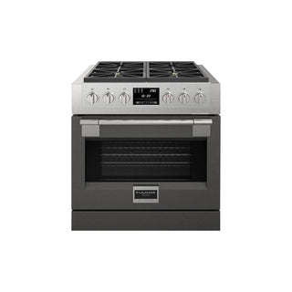 F6PDF304S1 30” DUAL FUEL PRO RANGE GAMA SOFIA PRO ESTUFA DE EMPOTRE ITALIANA FULGOR Milano