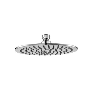 H-3008 REGADERA REDONDA DE CHORRO FIJO ULTRAPLANA CON SISTEMA ANTICALCAREO PLATO ANCHO DE 8" CROMO. NO INCLUYE BRAZO HELVEX