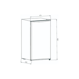 EASY RSR 10520 GBK FRIGOBAR TEKA