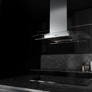 AURORAIS.AC90 CAMPANA DE ISLA 90 CM LINEA PROFESIONAL MARCA TECNOLAM