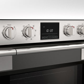 F6PDP30S1 30” RIALTO GREY PROFESSIONAL DOUBLE OVEN HORNO DOBLE ELÉCTRICO FULGOR Milano