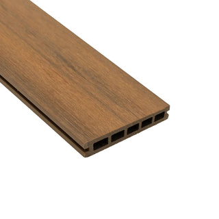 A42 WALNUT VETEADO/CEPILLADO 220*14.5 CM DECK PARA PISO COEXTRUIDO (CAJA 6 PZAS)