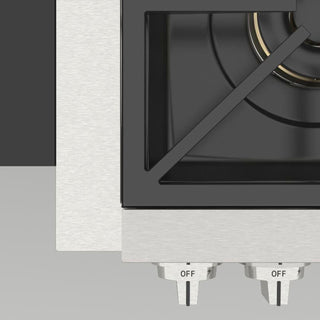 F6GRT304S1 30" PARRILLA DE EMPOTRE PROFUNDO PROFESSIONAL GAS RANGE TOP FULGOR MILANO