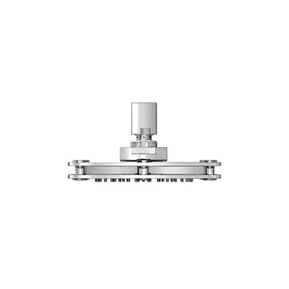 H-3005 REGADERA DE CHORRO FIJO CON TECNOLOGÍA AIREAVEX, SISTEMA ANTICALCÁREO PLATO ANCHO DE 5"X8" CROMO. NO INCLUYE BRAZO HELVEX