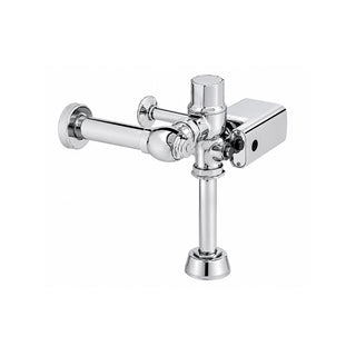 FC-110-WC-4.8 FLUXÓMETRO DE SENSOR ELECTRÓNICO DE CORRIENTE PARA TAZA FLUX SPUD DE 38 MM 4.8 LPD, CROMO HELVEX