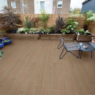 CALIFORNIA OAK 20*120 CM (CAJA 1.44 M2) PISO PORCELANICO CASTEL