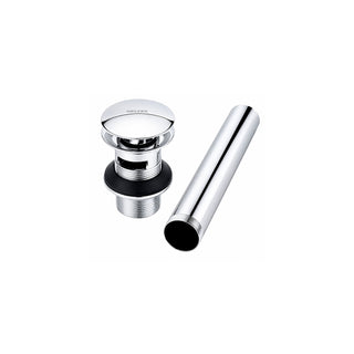 TH-062 CONTRA TIPO HONGO PARA LAVABO CON REBOSADERO CROMO HELVEX