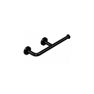 TUB-35-OB PORTAPAPEL CON SOPORTE TUBULAR OBSIDIANA HELVEX