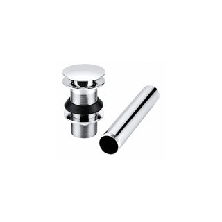 TH-063 CONTRA TIPO HONGO PARA LAVABO SIN REBOSADERO CROMO HELVEX