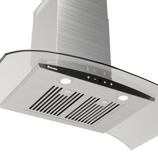FENIXISLA.NE90 CAMPANA DE MURO 90 CM LINEA PROFESIONAL MARCA TECNOLAM