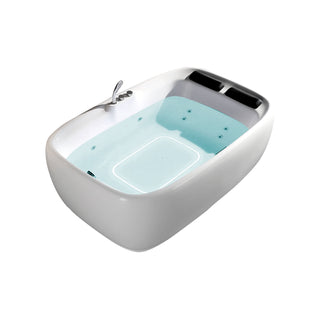 CAPRI TINA DE HIDROMASAJE, CROMOTERAPIA & BLOWER FREESTANDING (180*120*60 CM) Q440 SALLY