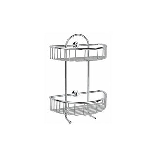 REJ-03 REPISA DE REJILLA SEMICIRCULAR DOBLE CROMO HELVEX