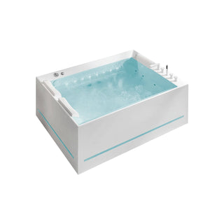 MIKONOS TINA A MURO CON FALDÓN  (180*135*69 CM) Q439 SALLY