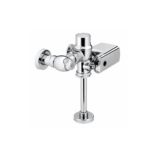 FC-185-19-0.5 FLUXÓMETRO DE SENSOR ELECTRÓNICO DE CORRIENTE PARA MINGITORIO SPUD DE 19 MM 0.5 LPD, CROMO HELVEX