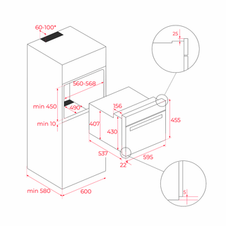 MAESTRO HLC 844 C HORNO COMPACTO ELÉCTRICO TEKA