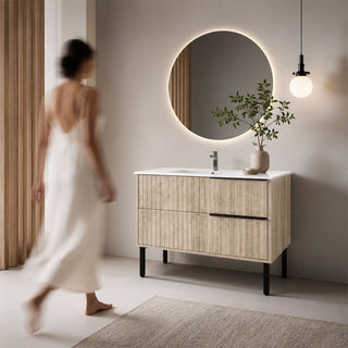 Torrent 90 90*85*46 CM GABINETE DE BAÑO CASTEL
