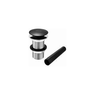 TH-065-EB CONTRA DE PUSH PARA LAVABO SIN REBOSADERO ÉBANO HELVEX