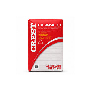 PEGAPORCELANATO CREST COLOR BLANCO 20 KG